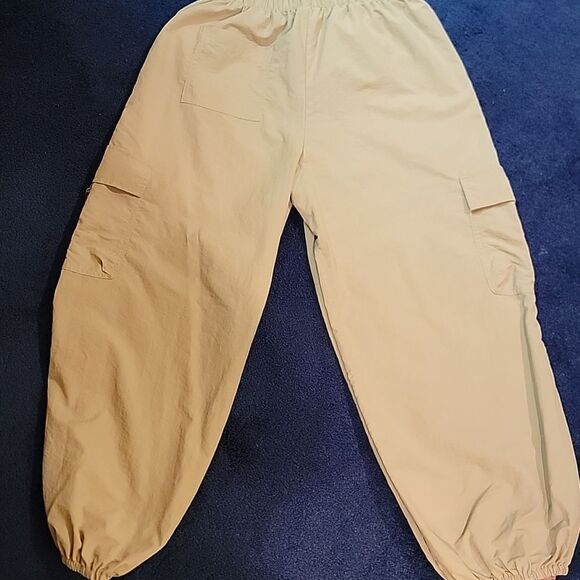 Blu Pepper  Beige Joggers Sz Med - Picture 6 of 13
